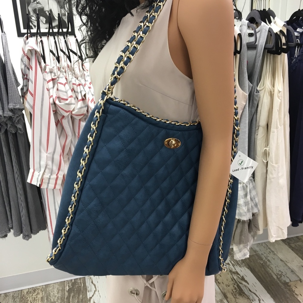 Quilted Purse in Red Only